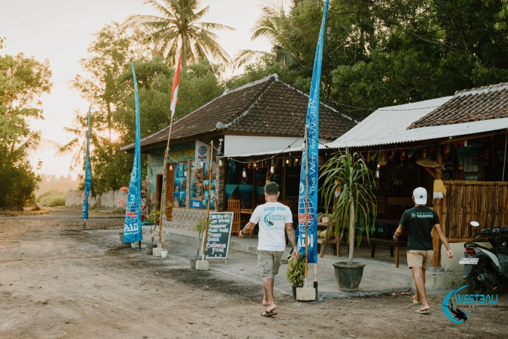 West Bali Diving & Snorkeling PADI dive center in Sumberkima.
